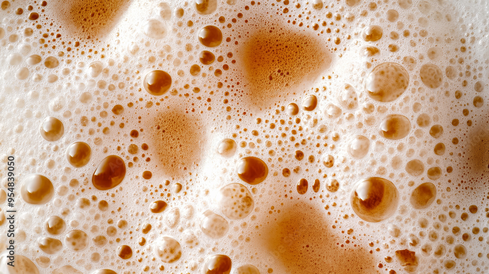 Detailed close up of an Oktoberfest beer stein overflowing with foam showing rich golden hues and bubbles Detailed close up of an Oktoberfest beer stein overflowing with foam showing rich golden hues and bubbles