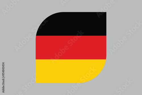 Free Download Germany flag sign, German national symbol, Germany country flag is a symbol of freedom, Vector illustration, Digital illustration
 - GFXLoad