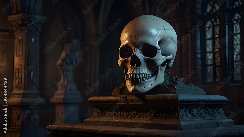 Halloween skull concept, vector, vampire, helloween, happy, bat, invitation, moon, horror, halloween, night, pumpkin, skittish, dark, holiday, symbol, wood, background, scarey, evil, fear, ghost, mist Halloween skull concept, vector, vampire, helloween, happy, bat, invitation, moon, horror, halloween, night, pumpkin, skittish, dark, holiday, symbol, wood, background, scarey, evil, fear, ghost, mist