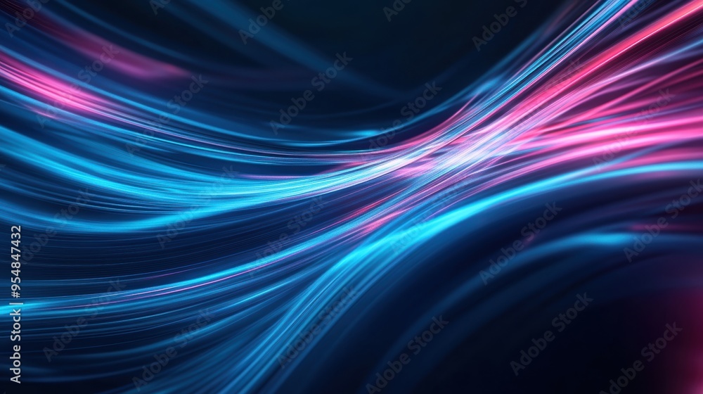 Complex 3D loop with intertwined ribbons of light, designed to evoke a sense of energy and motion, perfect for dynamic digital backgrounds Complex 3D loop with intertwined ribbons of light, designed to evoke a sense of energy and motion, perfect for dynamic digital backgrounds