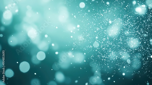 High-quality 2D particle animation with a gentle snowfall effect, softly drifting particles that create a calm, peaceful background suitable for winter or serene themes
