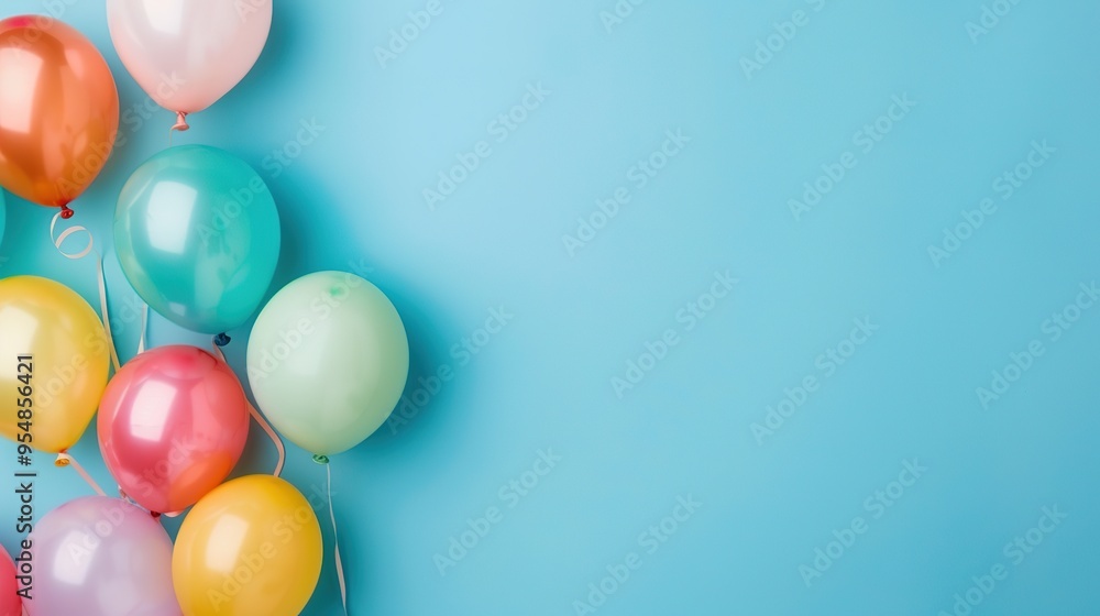 Stunning Bright Color Balloons Background: A Cheerful and Vibrant Visual Delight. Showcasing the Liveliness and Charm of Colorful Orbs. Stunning Bright Color Balloons Background: A Cheerful and Vibrant Visual Delight. Showcasing the Liveliness and Charm of Colorful Orbs.
