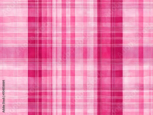 pink plaid background