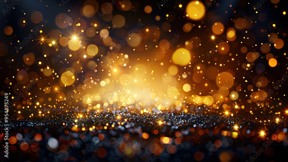 Gold Lights with Soft Focus Gold Lights with Soft Focus