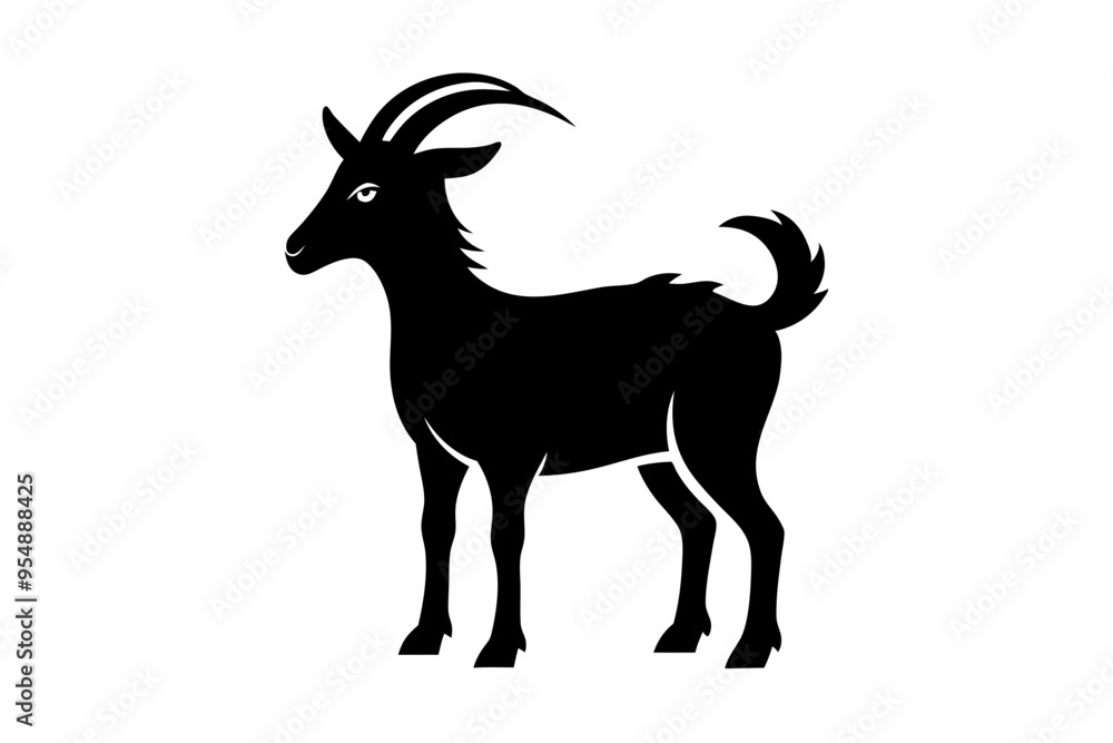 goat silhouette, dairy goat vector silhouette, baby goat silhouette goat silhouette, dairy goat vector silhouette, baby goat silhouette
