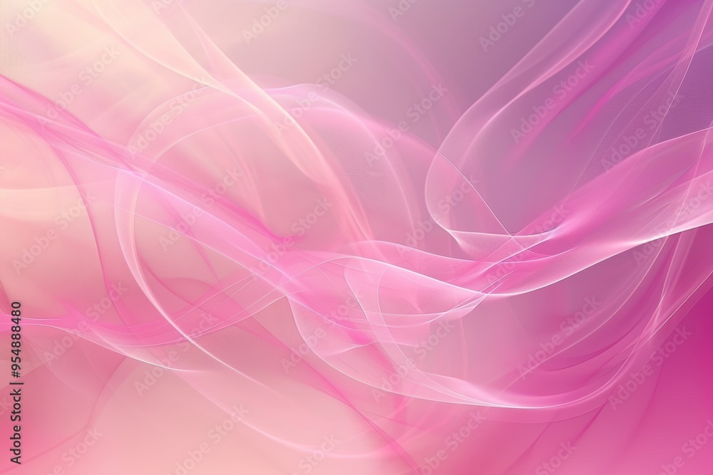 Fototapeta premium Soft pink abstract wallpaper with a luminous effect, perfect for beauty and floral settings....