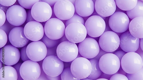 purple rubber balls