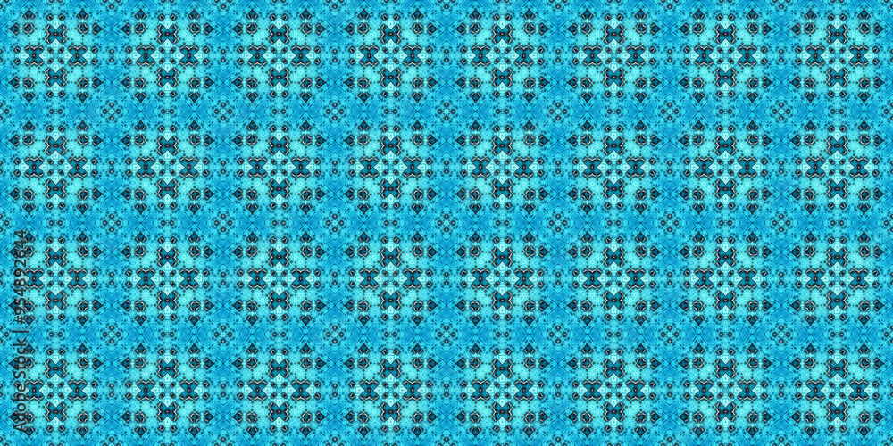 seamless carpet pattern. Kaleidoscope art texture seamless carpet pattern. Kaleidoscope art texture
