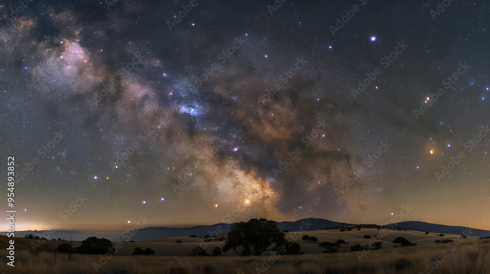 The constellation of Pavo glowing in the southern night sky. The constellation of Pavo glowing in the southern night sky.