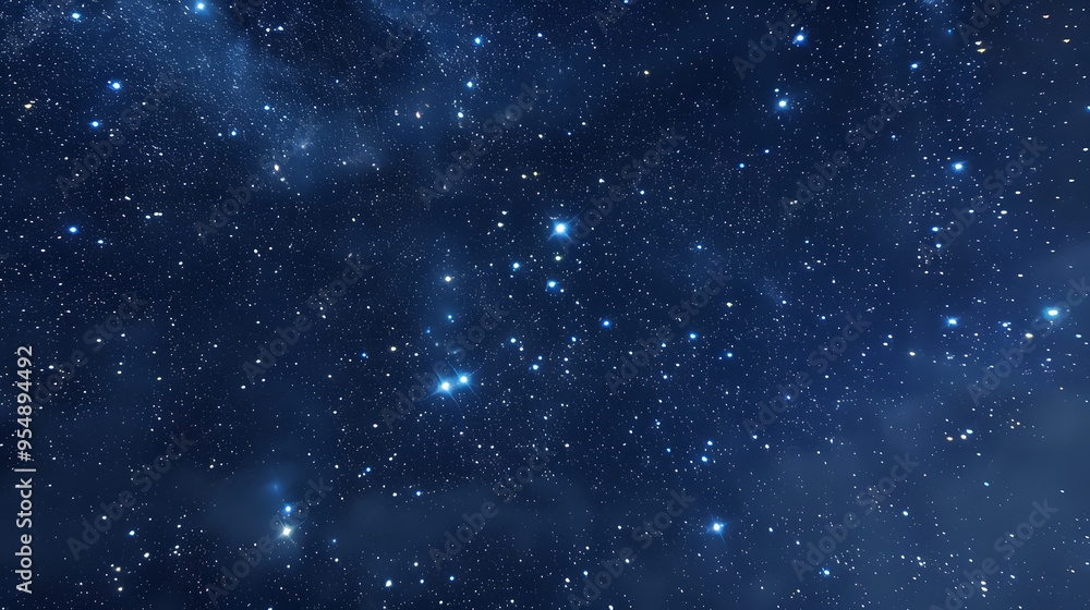 The constellation of Phoenix shining brightly in a starry sky. The constellation of Phoenix shining brightly in a starry sky.