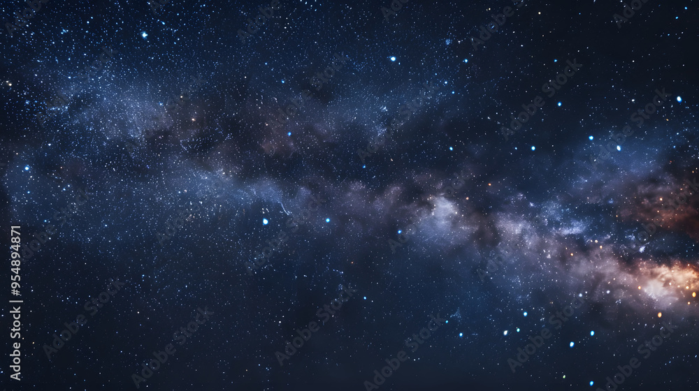 Naklejka premium The constellation of Sagittarius with the Milky Way as backdrop.