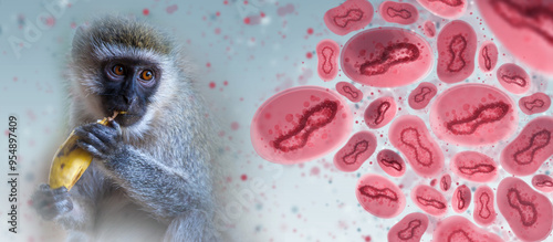 Monkeypox disease. MPOX inf...