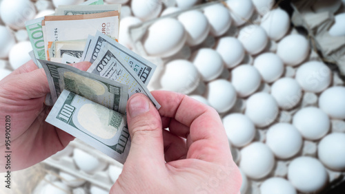 Prices for chicken eggs. Mo...