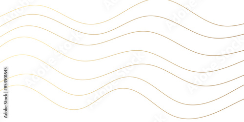 The Interplay of Flowing Vector Curves and Abstract Lines in a Mesmerizing Wave-Like Stroke Pattern