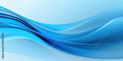 Abstract Blue Waves