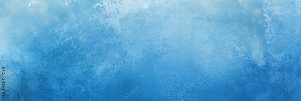 Fototapeta premium Abstract Blue Watercolor Background