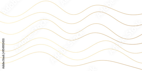 Vector Curves and Abstract Lines Converging in an Elegant Wave-Like Stroke of Creativity