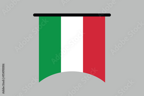 Free Download Italy flag, The flag of Italy, Vector flag of Italy, italian flag, vector illustration
 - GFXLoad