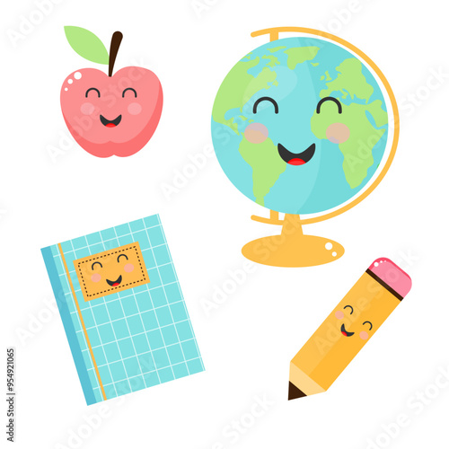 Back to School Clipart Elements