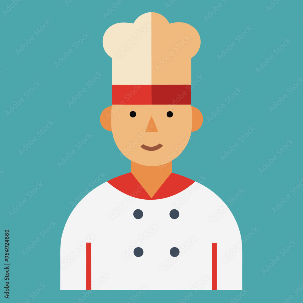 vector illustration of chef cook vector illustration of chef cook