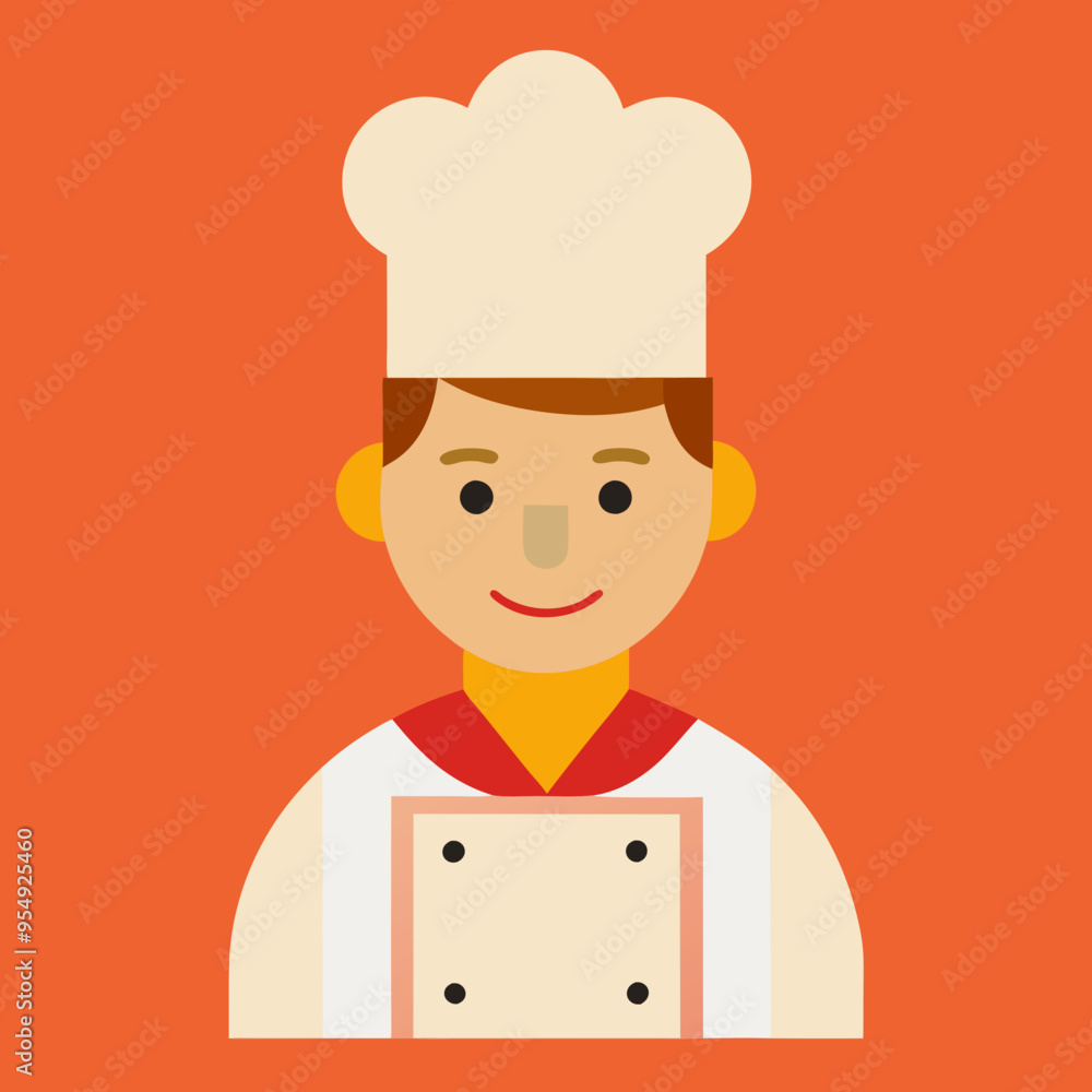 vector illustration of chef cook vector illustration of chef cook