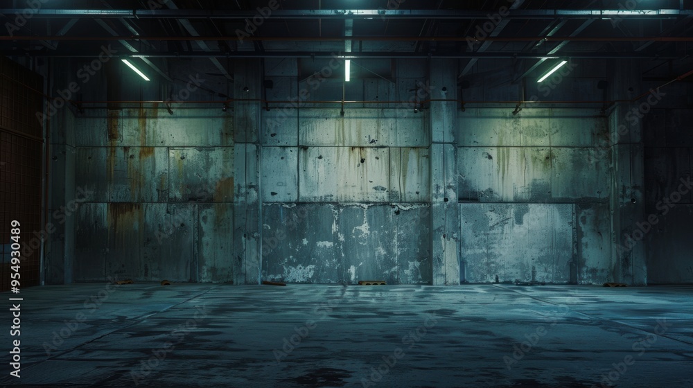 old factory building interior with grunge textures old factory building interior with grunge textures