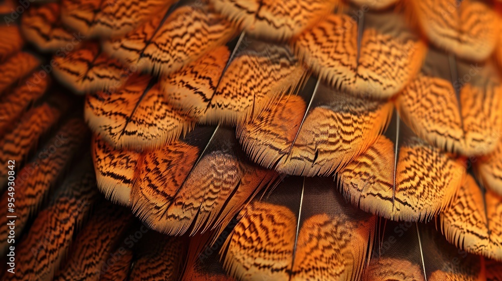 Owl feather pattern wallpaper Owl feather pattern wallpaper