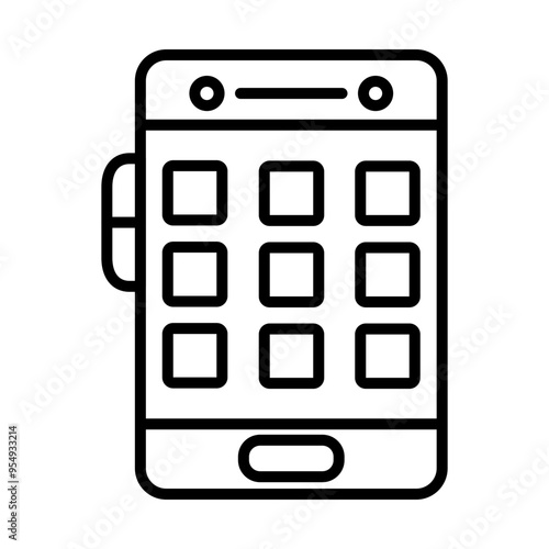App Folder line icon