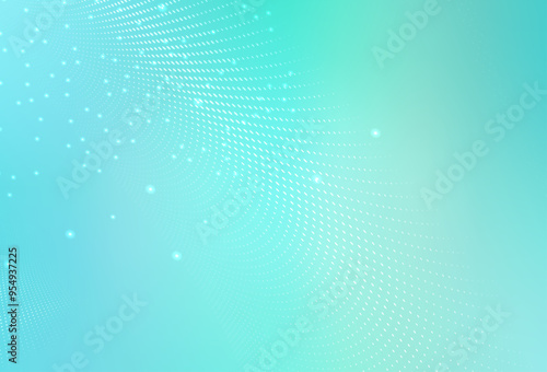 Light Green vector Modern abstract illustration with colorful water drops.