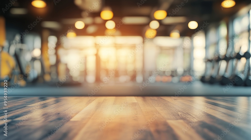 A blurred view of a gym interior with wooden flooring and fitness equipment in the background, creating a workout atmosphere. A blurred view of a gym interior with wooden flooring and fitness equipment in the background, creating a workout atmosphere.