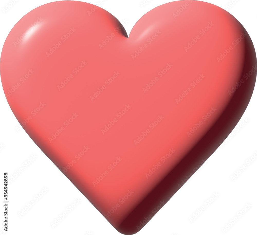 3d heart icon button. Love social media bubble notification, love icon for instagram on the chat box. 3d heart icon button. Love social media bubble notification, love icon for instagram on the chat box.