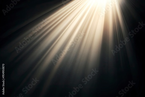 Sun Light Overlay. Sun rays overlay. Sun rays light isolated on black background, overlay design. transparent sunlight special lens light effect. abstract lens flare light over black background , ai