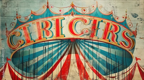 Wallpaper Mural Circus poster wallpaper Torontodigital.ca