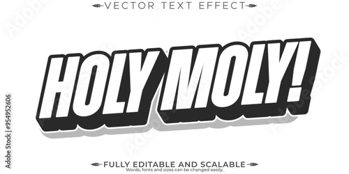 Retro sticker text effect, editable 70s and 80s text style