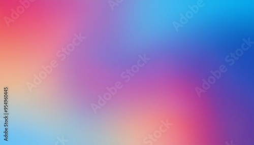 Light Blue, Red Green Yellow gradient. Abstract futuristic background. Good For Flyer, Poster, wallpaper.