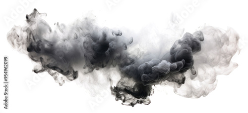 PNG Ink clouds backgrounds smoke white background.