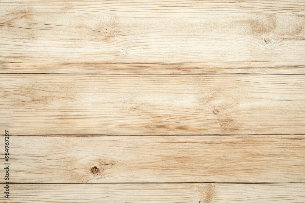 Fototapeta premium beige wood texture with natural pattern, light wooden background. , ai