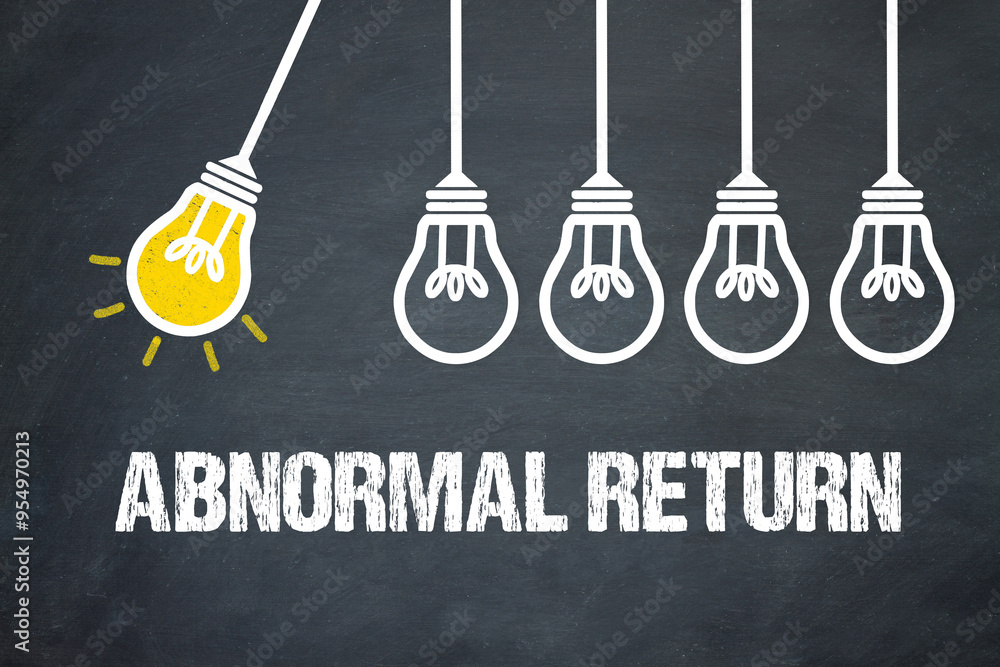 Fototapeta premium Abnormal Return 