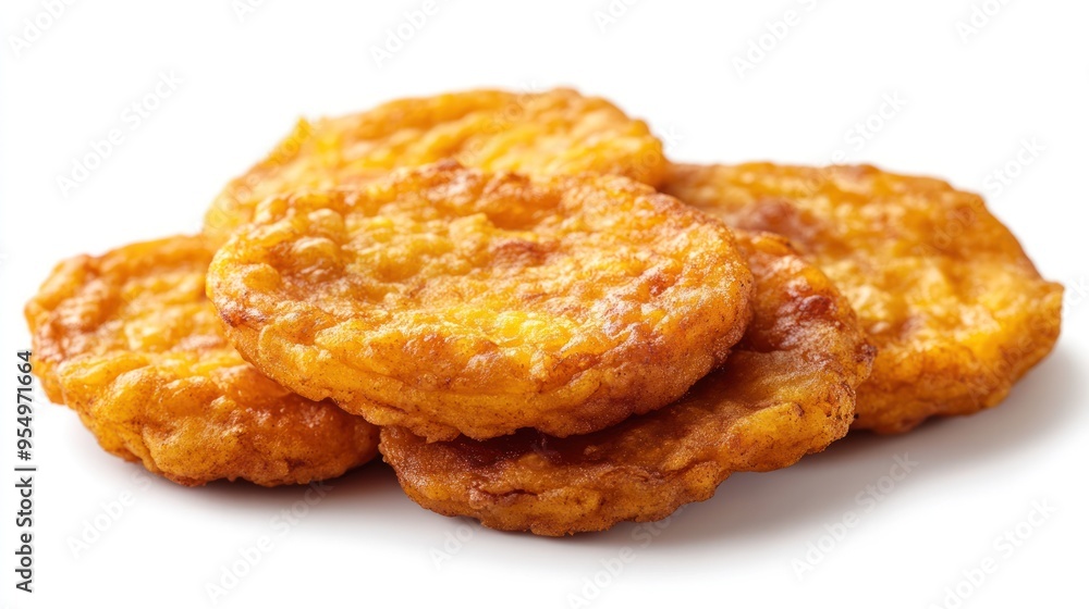 Fried Golden Brown Doughnut-Like Treats Fried Golden Brown Doughnut-Like Treats