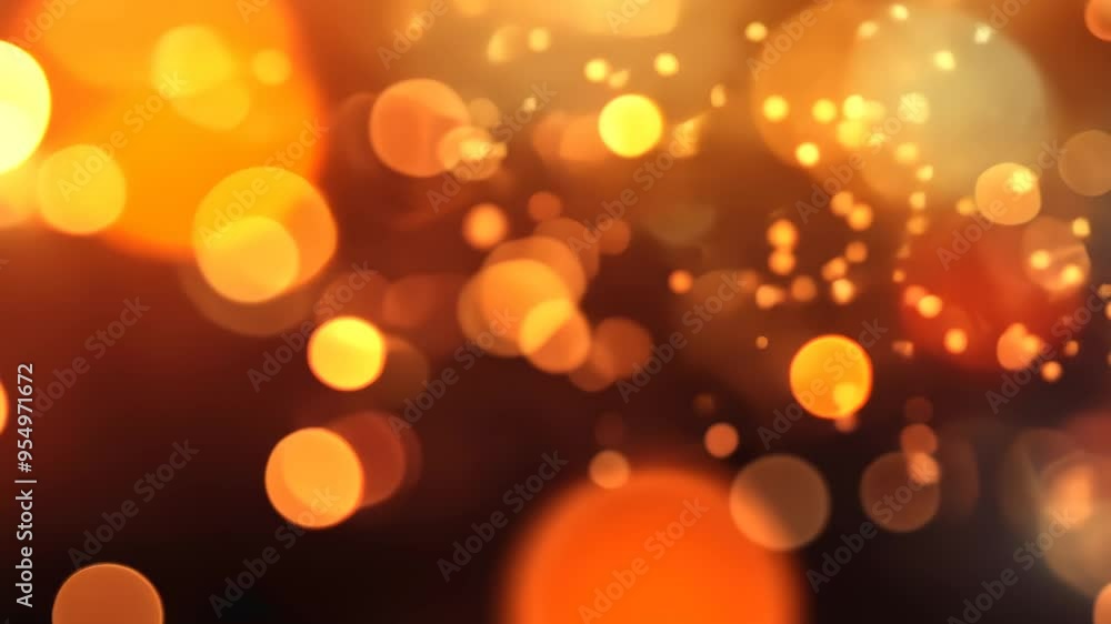 Bokeh light background with warm colors and glowing effect Bokeh light background with warm colors and glowing effect