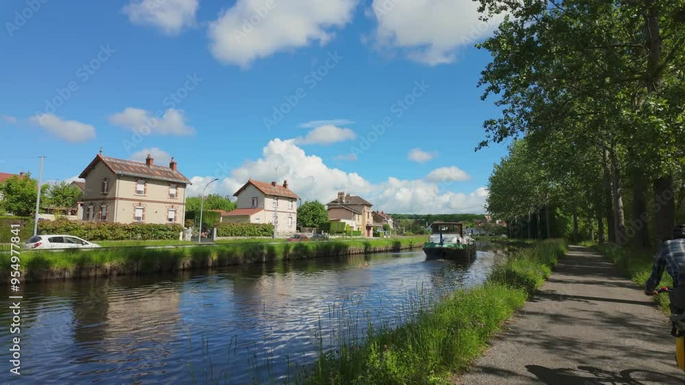 Bikes Houses and Canal Boats in France Bikes Houses and Canal Boats in France