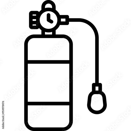 Oxygen Tank Icon