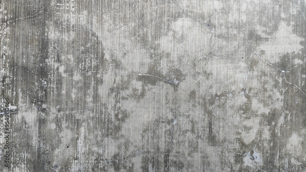 Obraz premium Grunge cracked wall concrete background can use for rendering