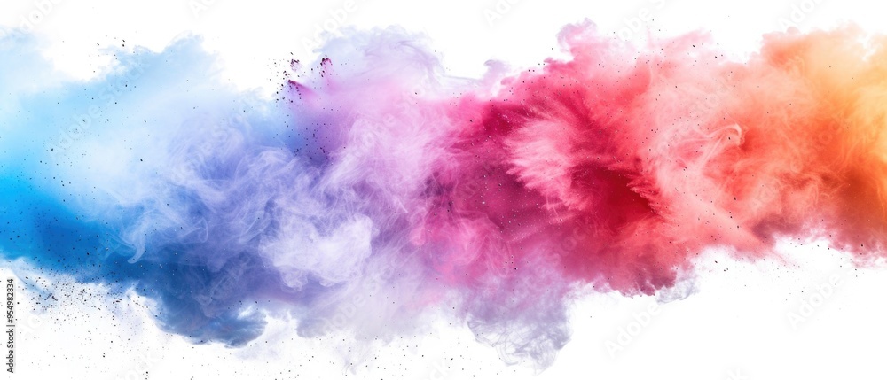 Abstract Colorful Cloud Burst with Speckled Details Abstract Colorful Cloud Burst with Speckled Details