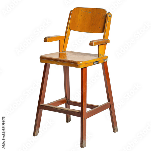 High chair on Transparent background