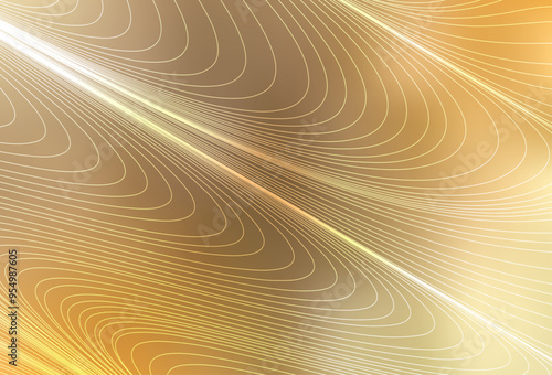 Light Orange vector background with straight lines.