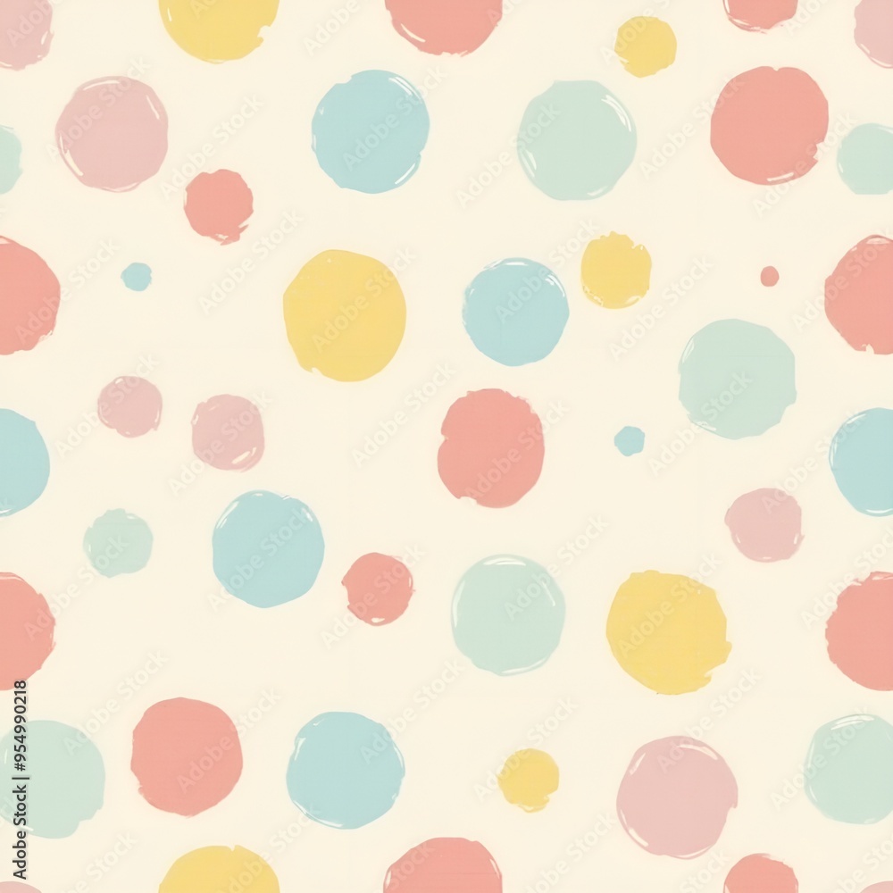seamless polka dot pattern seamless polka dot pattern