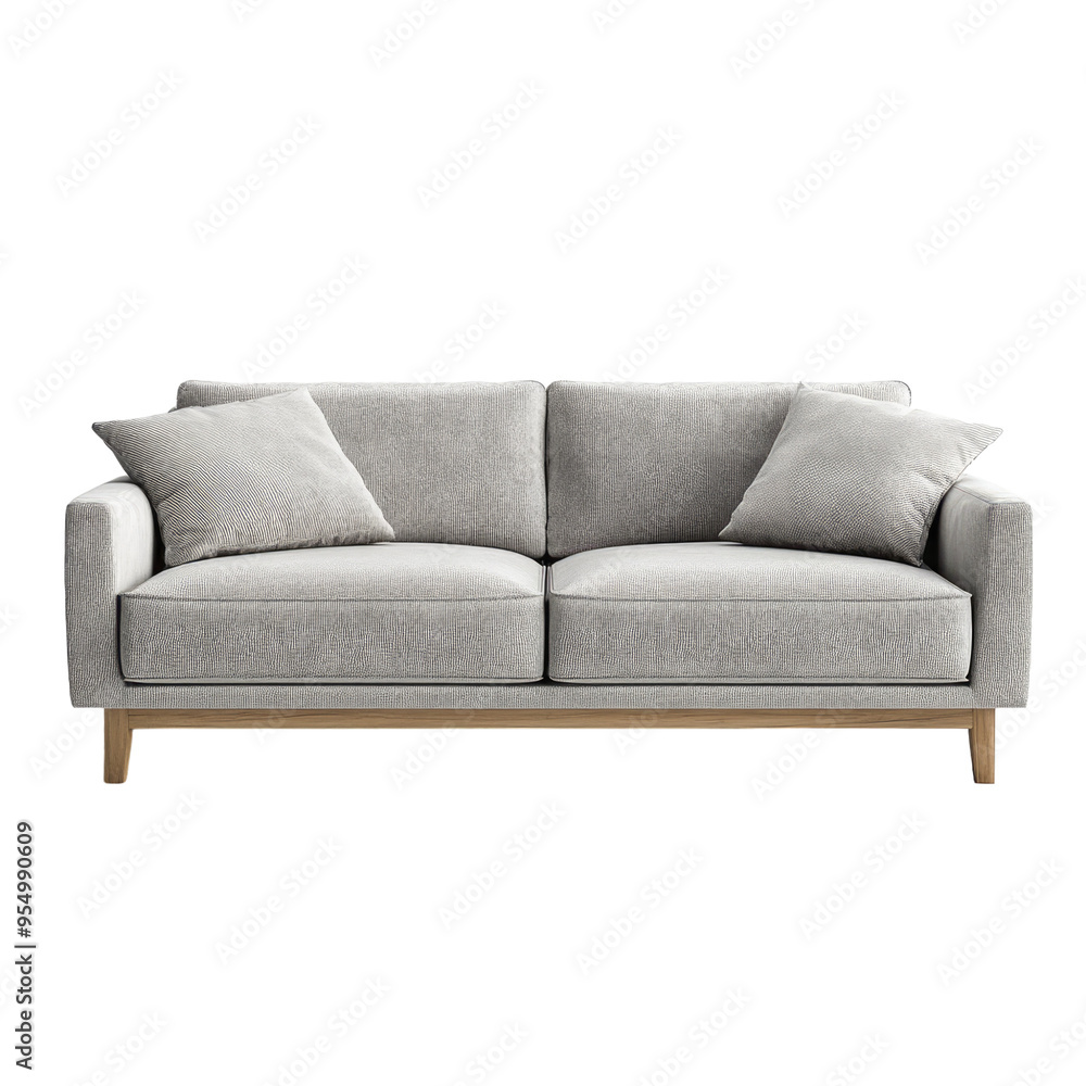 Fototapeta premium Sofa on Transparent background