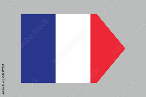 Free Download France flag, The flag of France, Flag of France national country symbol illustration Vector, Rectangle French flag illustration, Flat vector illustration
 - GFXLoad