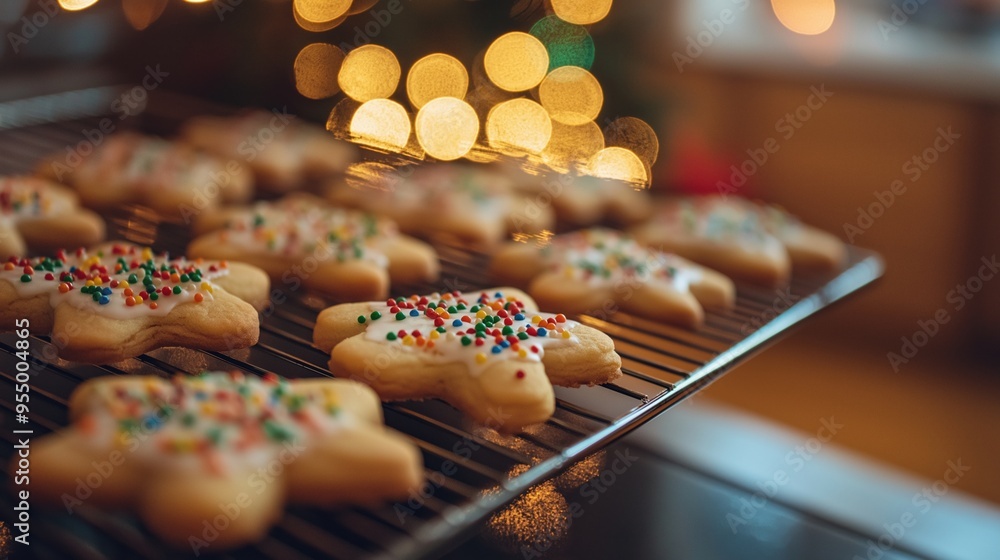 Holiday Cookies Cooling Rack Holiday Cookies Cooling Rack
